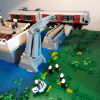 metro incident Spijkenisse november 2020 in LEGO